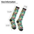Balery Pineapple Printed Novelty Socks Men's Women's Crew Socks Sports