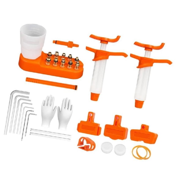Brake Bleeds Set Mountain Bike Hydraulic Disc Brake Mineral Oil Bleed Sets Bikes Brakes Service Set