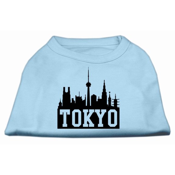 Pet Dog Cat Shirt Screen Printed, "Tokyo Skyline"
