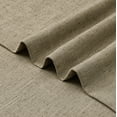 thumbnail image 4 of AZZCIA Sand Linen Light Filtering Grommet Curtain Panels for Bedroom, 2 Panels, 54"W x 63"L, 4 of 6