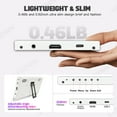 thumbnail image 4 of LESOWN White Small Monitor 7 inch HDMI 1024x600 IPS  LCD Second Screen Display with Speakers for Raspberry Pi Laptop PC, 4 of 13