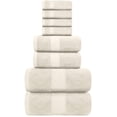 thumbnail image 2 of Juego de toallas White Classic Luxury 100% algodón turco x8, 2 of 7