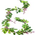 thumbnail image 2 of SunRoad 200CM Artificial Wisteria Flower Garland Realistic Home Wedding Garden Indoor Outdoor Wall Hanging Faux Climbing Floral Greenery Drooping Ivy Decoration, 2 of 8