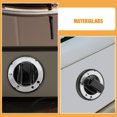 thumbnail image 4 of KAKOWELY gas grill knobs 2pcs Knobs For Commercial Kitchen Appliances Stylish Stove Control Buttons Universal Cooker Knobs For Gas Grills And Ovens2.76"X2.76"X1.18", 4 of 5