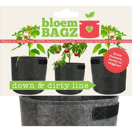 BloemBagz Down & Dirty Fabric Grow Bags Pot Planter 7 (Best Way To Grow Pot Indoors)
