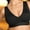 Black, variant on Victoria Sport Women's High Impact Plunge Racerback Sports Bra, Black