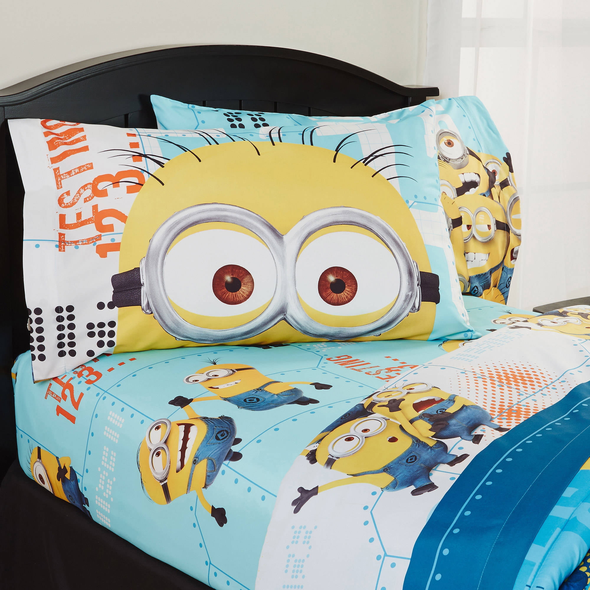 minions crib bedding set