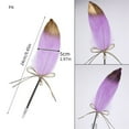 thumbnail image 5 of Zeiwohndc Multipurpose Feather Ballpoint Pen for Business Event Wedding Festival Gift, 5 of 20