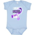 thumbnail image 3 of Inktastic I Wear Purple for My Aunt Lupus Awareness Boys or Girls Baby Bodysuit, 3 of 5