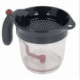 thumbnail image 7 of Gravy Fat Separator, 4 Cup Soup Oil Separator Gravy Separator with Bottom Release Fat Strainer Separator for Cooking, BBQ, Healthier Gravy, Soup, 7 of 7