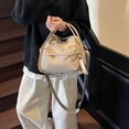 thumbnail image 3 of Women's Elegant Solid Color Shoulder Bag Fashionable Zipper Crossbody Bags Soft Top Handle Handbag Purse, 3 of 12