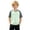 Light Green, variant on Fozruso Boys Summer Short Sleeve T Shirts Basic Casual Crewneck Tee Tops School Uniform for Kids