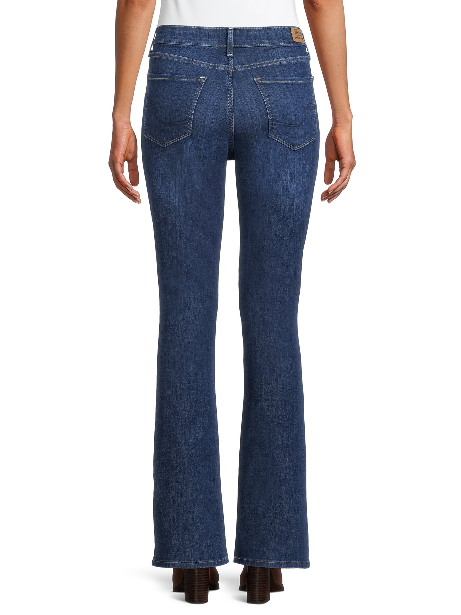 Signature by Levi Strauss & Co. Women's Shaping Mid Rise Bootcut Jeans -  