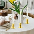 thumbnail image 5 of 24 portavelas de pilar de plástico reutilizable, soporte de mesa para velas, ideal como recuerdo de fiesta en casa., 5 of 5