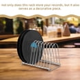 thumbnail image 3 of unbranded Porte-disques Vinyle pour Collectionneurs Acier Inoxydable Design Moderne 1ensemble, 3 of 8