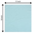 thumbnail image 5 of Sapphire-Web Classic Cotton Set of 12 Pure Cotton Solid Blue Color Dinner Napkins, 18 inch x 18 inch, Assorted Colors Multi Pack, 5 of 5