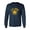 Navy, variant on U.S. Army Vintage Arch Logo with gold ink Adult Long Sleeve T-shirt