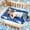 Light Blue, variant on Pet Cooling Mat Bear Print Self-Cooling Gel Pad for Dogs Cats Car Seat Bed Crib Outdoor Portable Summer Heat Relief