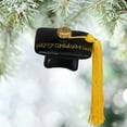 thumbnail image 5 of Christmas By Krebs Blown Glass  Collectible Tree Ornaments  (2 1/2" Graduation Cap), 5 of 8