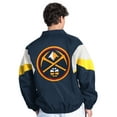 thumbnail image 2 of Men's Starter Navy Denver Nuggets Yard Line Full-Zip Jacket, 2 of 2