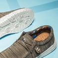 thumbnail image 3 of Mocasines casuales Ygjytge para hombre Transpirables Al Aire Libre marrón 46, 3 of 9