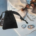 thumbnail image 4 of Gift Bags 20 Pcs Storage for Travel Phone Jewelry Pouches Velvet Cloth, 4 of 6
