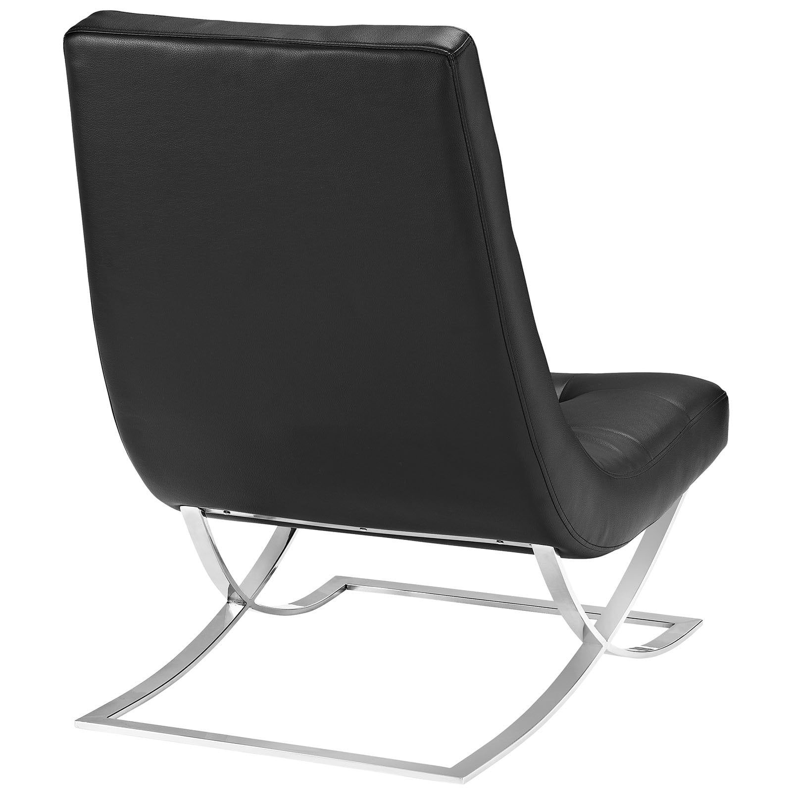 Modway Slope Lounge Chair and Ottoman, Multiple Colors