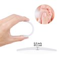 thumbnail image 3 of Women's Soft Silicone Bra Strap Cushions Holder Non-Slip Shoulder Protectors Pads, 3 of 8