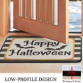 thumbnail image 3 of Halloween Pumpkin Door Mat Decorations Horror Pumpkin Ghost Welcome Mat Retro the Indoor Door Mat/Outdoor Crystal Velvet 30x17 Inches, 3 of 7