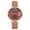 Brown, variant on Women's Small Wrists Dainty Analog Leather Watch – Round Case Minimalist Dress Watches for Women with Thin Strap