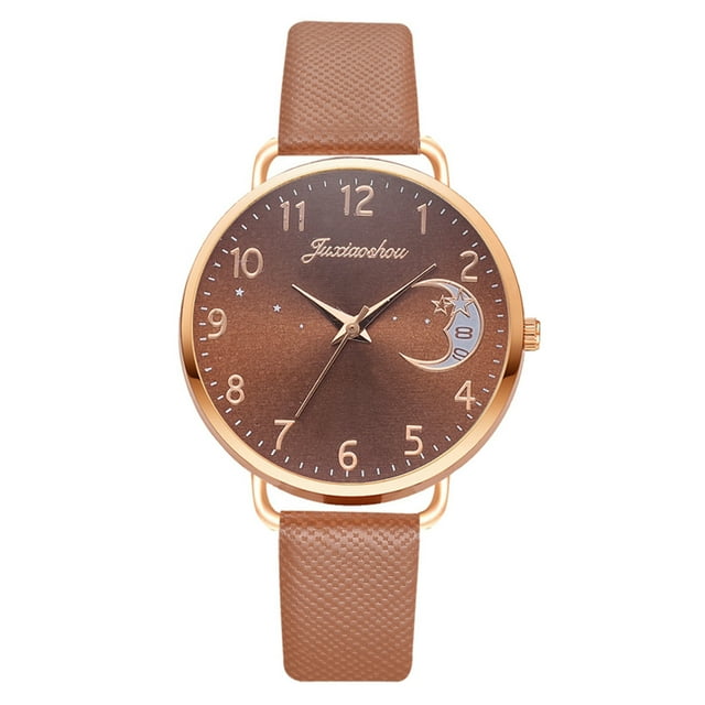 Sleek Minimalist Fashion With Strap Dial Womens Quartz Watch Gift Watch