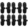 thumbnail image 2 of 10 Pcs Drip Irrigation Fittings Lock Barbed Tee For 1/2 Inch To 1/4 Inch Vinyl Tubing Drip Line Parts 3-Ways Tees Irrigation Connectors For Drip Sprinkler Garden Lawn Systems, 2 of 6