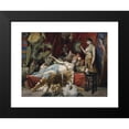 thumbnail image 2 of Joseph Himmel 18x15 Black Modern Framed Museum Art Print Titled - Made Hour in the Harem (1921), 2 of 5