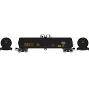 Athearn N Scale RTC 20,900-Gallon Acid Tank Car UTLX/Black/Gold Letter #802736