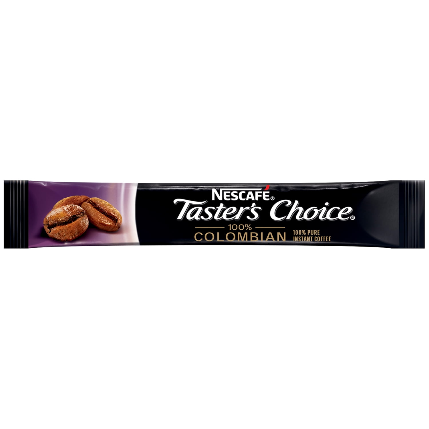 Nescafe Tasters Choice 100 Colombian Medium Roast Instant Coffee 16 0 1 Oz Singles Walmart Com Walmart Com