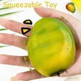 thumbnail image 6 of Big Mango Squishies Toy, Color Changing Sticky Stress Relief Ball, Slow Rising Fruit Squeeze Fidget for Anxiety Relief and Relaxation for Adults Kids, 6 of 7