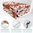thumbnail image 4 of Quilts Twin Size, Burnt Orange Coastal Coral Soft Comforter Bedding Set for Bed, Summer Nautical Sea Beach Ocean Lightweight Quilted Bedspread with Pillow Cover(2 Pieces) for All Season, 68x86 Inch, 4 of 9