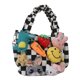 thumbnail image 3 of Bolso de hombro de lona para niñas, bolsos cruzados informales de dibujos animados, regalos divertidos para niños, 3 of 9