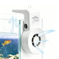 thumbnail image 4 of Aquarium Cooling Fan, Fish Tank Chiller, Quiet USB Clip-On Fan, Adjustable 2-Speed Water Cooler, Aquarium Equipment(White), 4 of 7