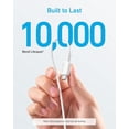 thumbnail image 4 of Cable USB C Anker 310 Blanco 60 W de 10 Pies para Carga Rápida, 4 of 5