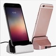 thumbnail image 1 of Phone Dock Charging Stand Base Cradle USB Cable Holder Compatible with Type C, 1 of 5