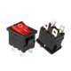 thumbnail image 1 of 10Pcs AC 12A/125V 10A/250V DPST 4P 2 Posición I/O Interruptor de Rocas Rojo para Barco, 1 of 6