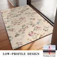thumbnail image 3 of Pioneer Flower Floral Print Pattern Door Rugs,Washable Non Slip Door Mats Indoor,Decorative Door Mats,Entry Mat Indoor for Entrance,Bedroom,Kitchen,Bathroom,20"x32", 3 of 6