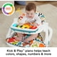 thumbnail image 3 of Silla portátil Fisher-Price Deluxe Kick & Play con piano de juguete, 3 of 6