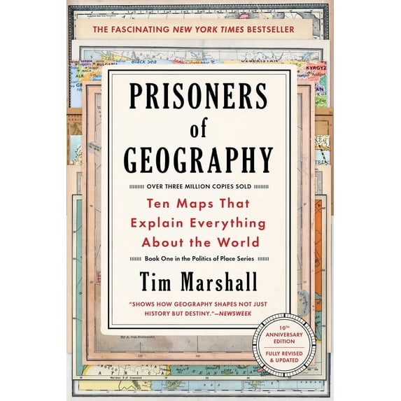 Pre-Owned Prisoners of Geography: Ten Maps That Explain Everything About the World (Politics of Place), 9781501121470, 1501121472, Paperback, Reprint edition