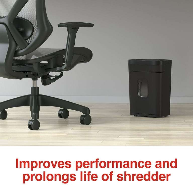 Staples Paper Shredder Oil Lubricant Sheets 24/Pack, Enhances Shredding  Performance, TR36395CC - Walmart.com