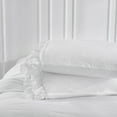 thumbnail image 5 of HIG 3 Piece Vintage Duvet Cover Set, Ultra Soft Pre-washed Microfiber, Off-white, Queen, 5 of 11