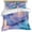 Multicolor, variant on 3 Piece Blue Purple Pink Duvet Cover Set Queen Size, Microfiber Comforter/Quilt Cover with Corner Ties and 2 Pillowcases, Luxury Marble Modern Abstract Art All Season Soft Bedding with Zipper Closure
