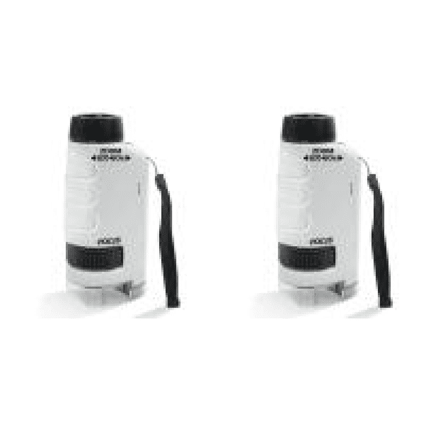 Mini microscopio bolsillo con LED laboratorio juguete científico para (microscopio) blanco 60-120x