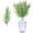 Green, variant on 12 Pack Artificial Champ Flat Glitter Pine Needles 13" Fake Christmas Picks Decorative Glitter Sticks for Vase Christmas Tree DIY Wreath Crafts Fireplace Decor